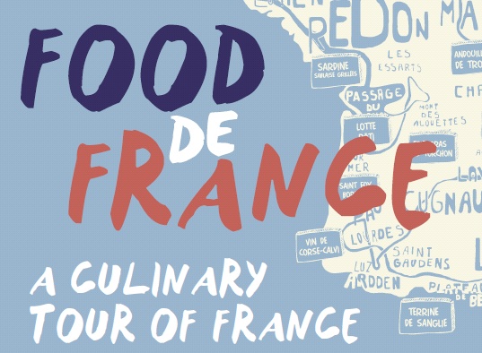 Food de France offer, dishes from every region