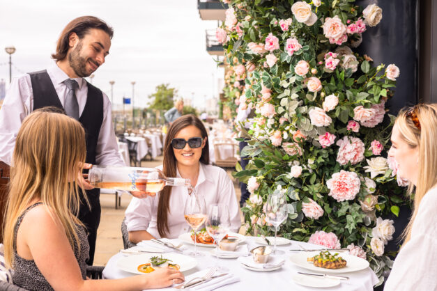number one la tour du pin menu Mirabeau summer terrace